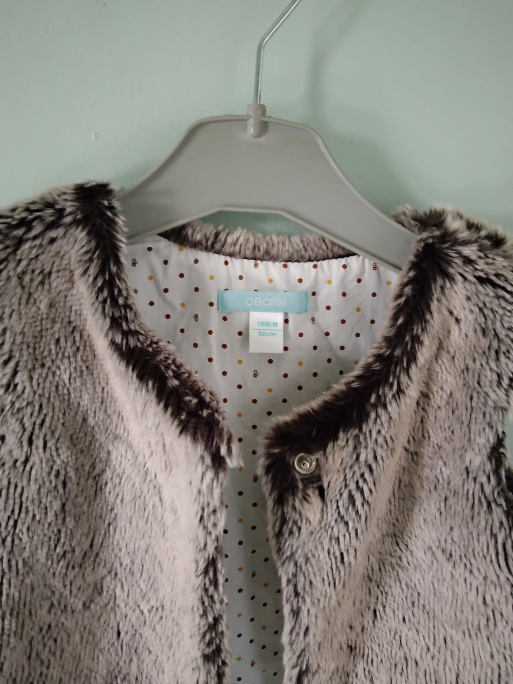 Gilet sans manches bébé