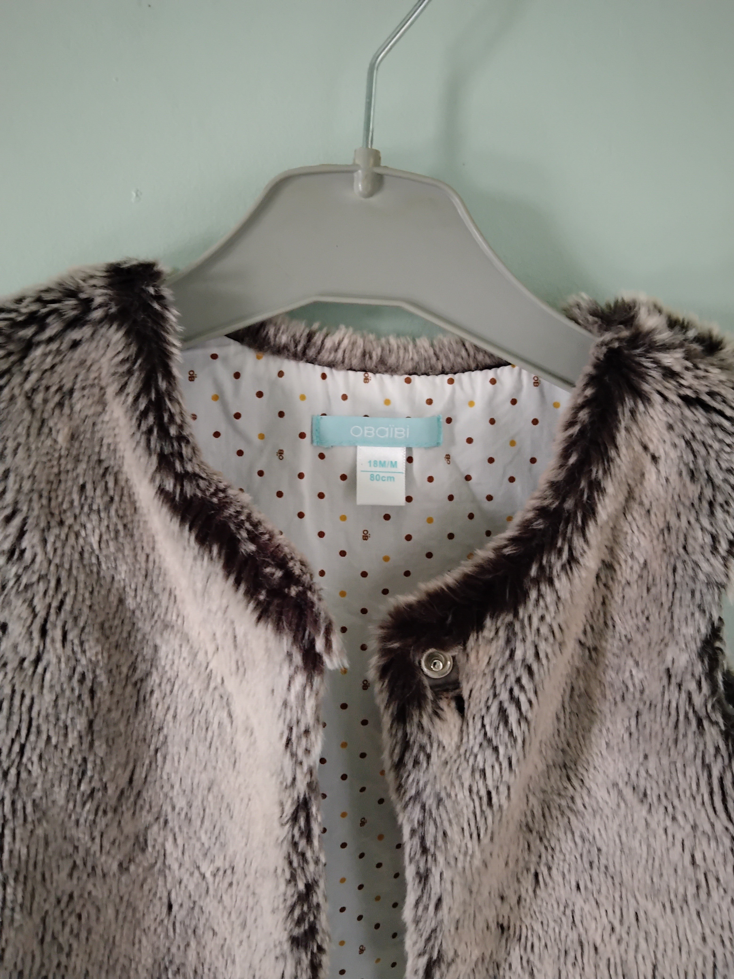 Gilet sans manches bébé