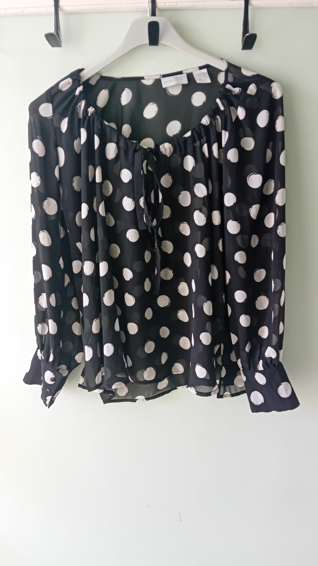 blouse à manches longues