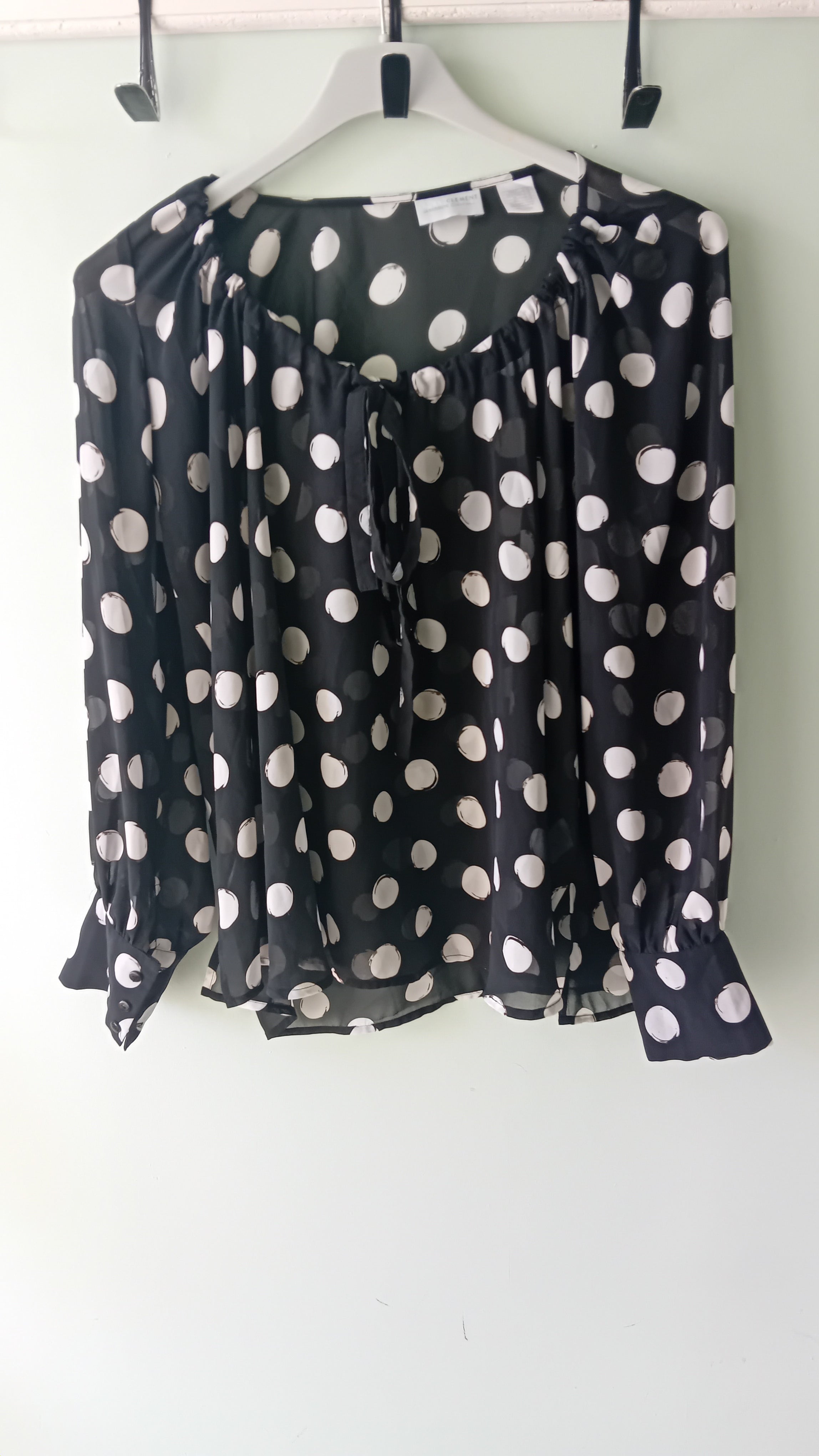 blouse à manches longues