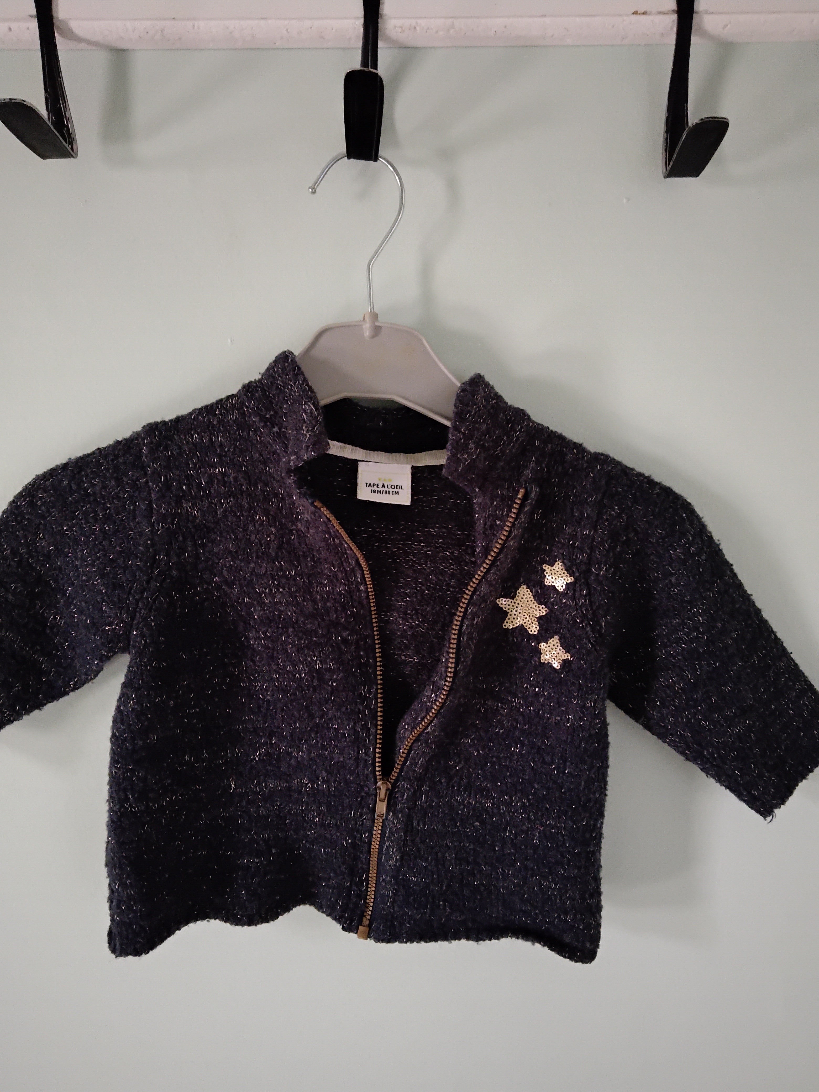 Gilet bébé fille