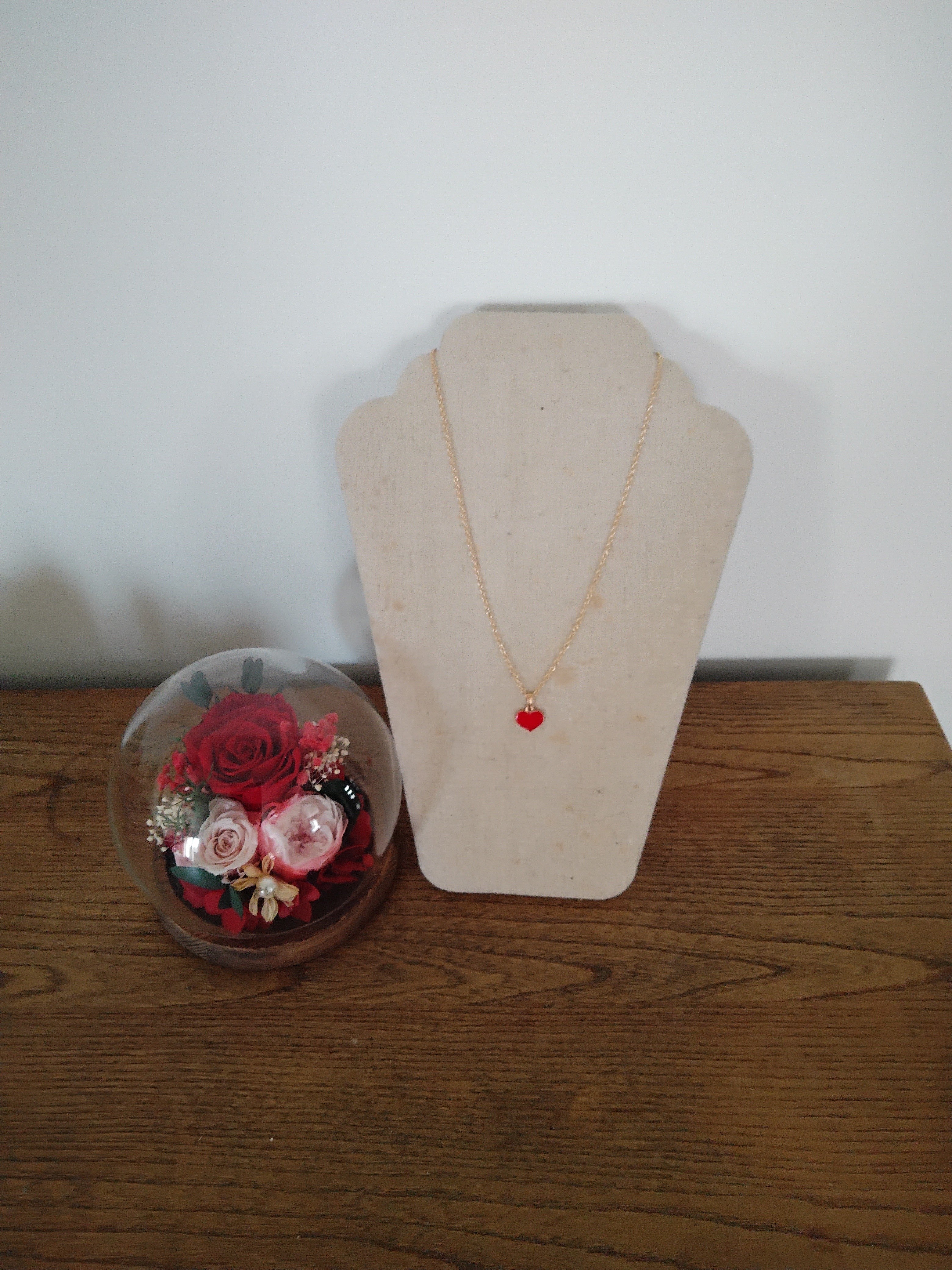 Collier coeur femme