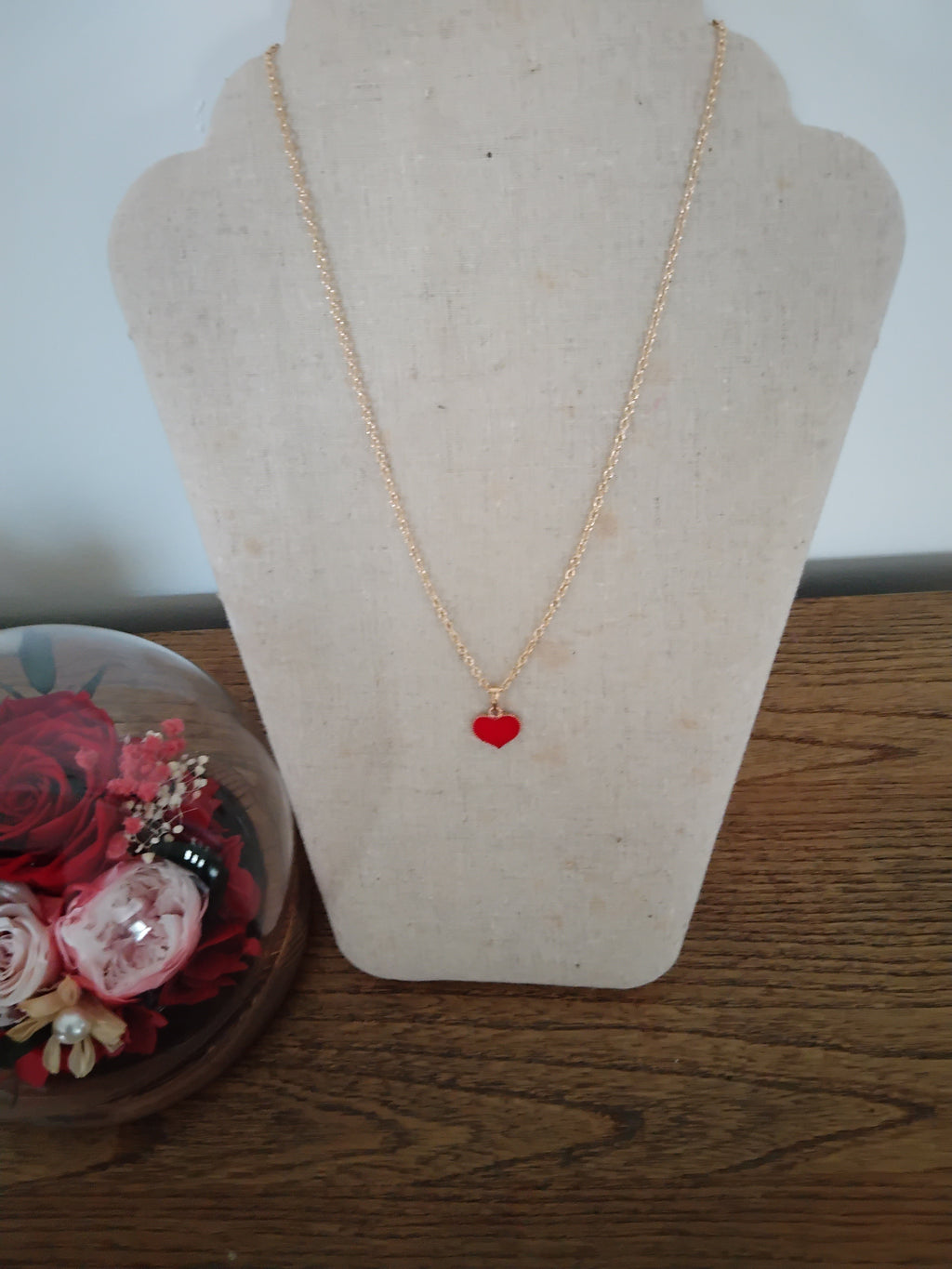 Collier coeur femme